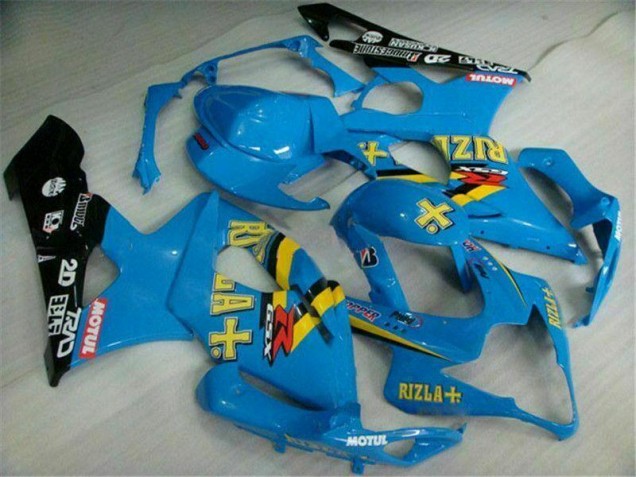 Affordable 2005-2006 Blue Suzuki GSXR 1000 Motorcycle Fairing Kits UK Affordable 2005-2006 Blue Suzuki GSXR 1000 Motorcycle Fairing Kits UK