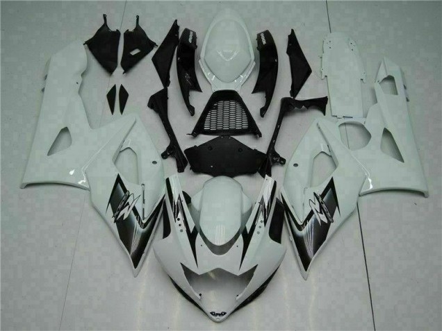 Affordable 2005-2006 White Suzuki GSXR 1000 Motorbike Fairing UK Affordable 2005-2006 White Suzuki GSXR 1000 Motorbike Fairing UK