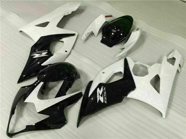 Affordable 2005-2006 White Black Suzuki GSXR 1000 Moto Fairings UK Affordable 2005-2006 White Black Suzuki GSXR 1000 Moto Fairings UK