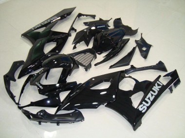 Affordable 2005-2006 Black Silver Decals Suzuki GSXR 1000 Replacement Fairings UK