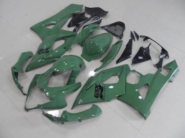 Affordable 2005-2006 Glossy Army Green Suzuki GSXR 1000 Motorcycle Fairing UK