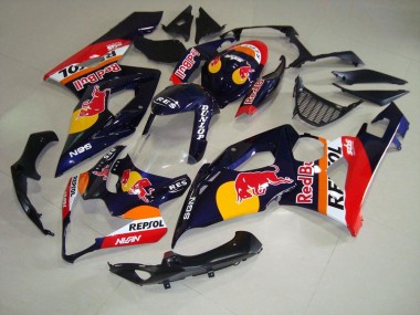 Affordable 2005-2006 Red Bull Repsol Suzuki GSXR 1000 Motorcycle Fairing Kits UK