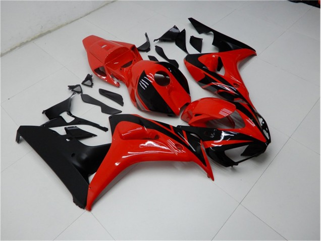 Affordable 2006-2007 Red Black Honda CBR1000RR Motorbike Fairing UK Affordable 2006-2007 Red Black Honda CBR1000RR Motorbike Fairing UK