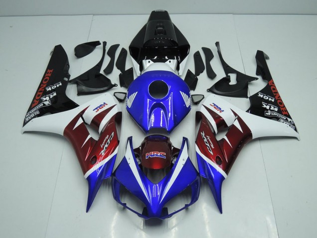 Affordable 2006-2007 Burgandy and Blue Honda CBR1000RR Bike Fairing UK Affordable 2006-2007 Burgandy and Blue Honda CBR1000RR Bike Fairing UK