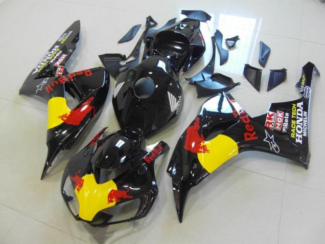 Affordable 2006-2007 Black Red Bull Honda CBR1000RR Bike Fairing Kit UK Affordable 2006-2007 Black Red Bull Honda CBR1000RR Bike Fairing Kit UK