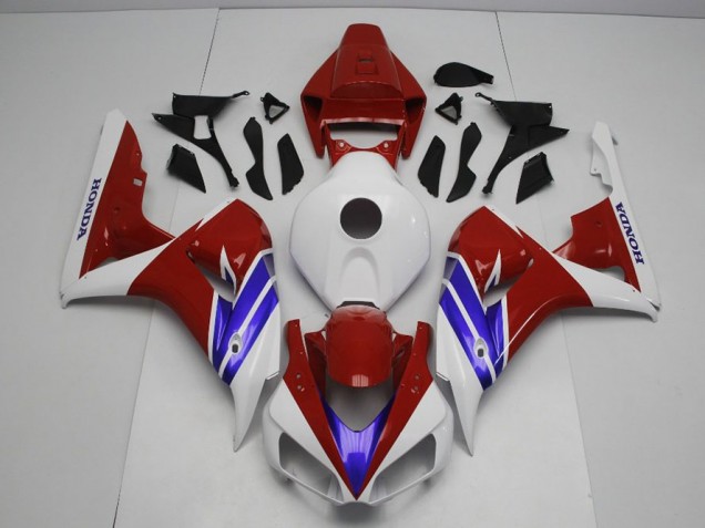 Affordable 2006-2007 Blue Red and White Honda CBR1000RR Replacement Fairings UK