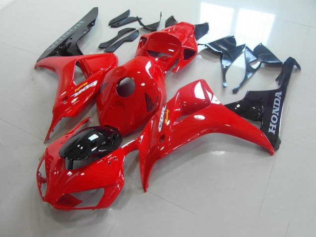 Affordable 2006-2007 Red Honda CBR1000RR Motorcycle Fairings Kit UK Affordable 2006-2007 Red Honda CBR1000RR Motorcycle Fairings Kit UK