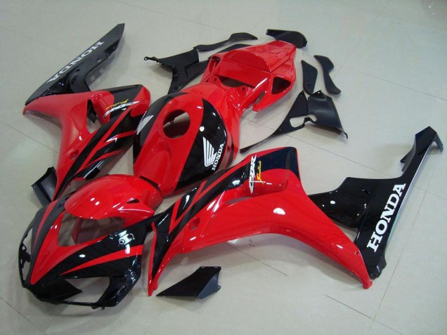 Affordable 2006-2007 Red Black Honda CBR1000RR Motorbike Fairings UK Affordable 2006-2007 Red Black Honda CBR1000RR Motorbike Fairings UK