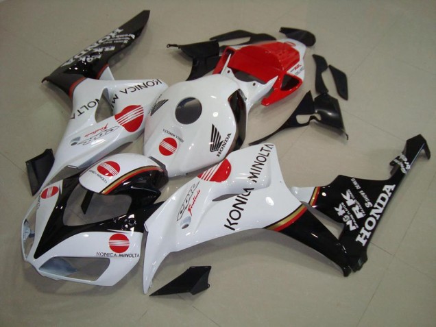 Affordable 2006-2007 Red Konica Honda CBR1000RR Motorbike Fairing Kits UK