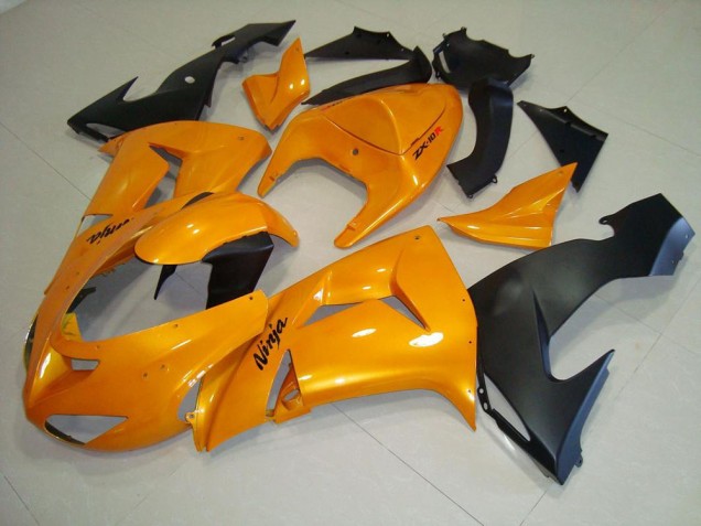 Affordable 2006-2007 Orange Kawasaki ZX10R Motorcycle Fairings Kits UK Affordable 2006-2007 Orange Kawasaki ZX10R Motorcycle Fairings Kits UK