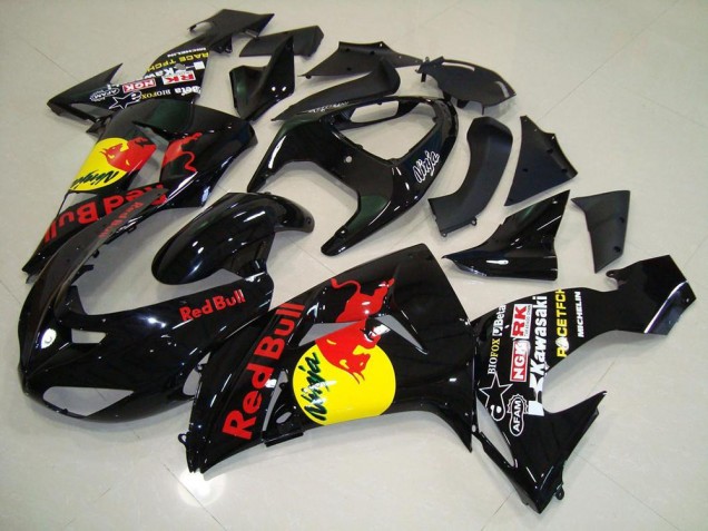 Affordable 2006-2007 Red Bull Kawasaki ZX10R Motorcycle Replacement Fairings UK Affordable 2006-2007 Red Bull Kawasaki ZX10R Motorcycle Replacement Fairings UK