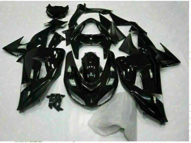 Affordable 2006-2007 Glossy Black Kawasaki ZX10R Motorcycle Replacement Fairings UK Affordable 2006-2007 Glossy Black Kawasaki ZX10R Motorcycle Replacement Fairings UK