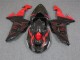 Affordable 2006-2007 Black Red Kawasaki ZX10R Motorcycle Fairings UK