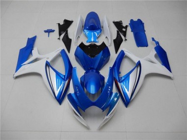 Affordable 2006-2007 Blue White Suzuki GSXR 600/750 Motorcycle Bodywork UK