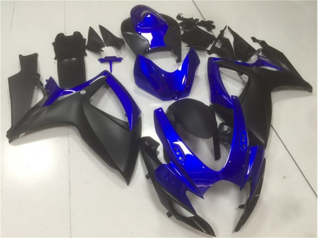 Affordable 2006-2007 Black Blue Suzuki GSXR 600/750 Motorbike Fairing Kits & Bodywork UK Affordable 2006-2007 Black Blue Suzuki GSXR 600/750 Motorbike Fairing Kits & Bodywork UK