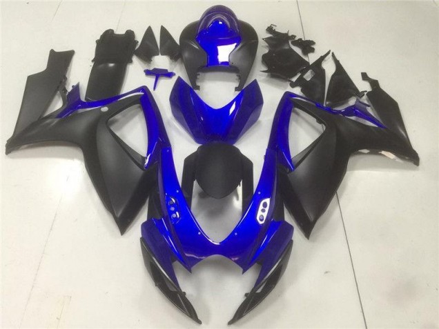 Affordable 2006-2007 Black Blue Suzuki GSXR 600/750 Motorbike Fairing Kits & Bodywork UK Affordable 2006-2007 Black Blue Suzuki GSXR 600/750 Motorbike Fairing Kits & Bodywork UK