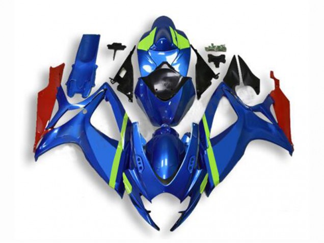 Affordable 2006-2007 Blue Suzuki GSXR 600/750 Motorcyle Fairings UK Affordable 2006-2007 Blue Suzuki GSXR 600/750 Motorcyle Fairings UK