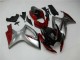 Affordable 2006-2007 Red Silver Suzuki GSXR 600/750 Bike Fairing Kit UK Affordable 2006-2007 Red Silver Suzuki GSXR 600/750 Bike Fairing Kit UK