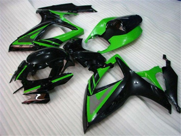 Affordable 2006-2007 Green Black Suzuki GSXR 600/750 Motorcycle Bodywork UK Affordable 2006-2007 Green Black Suzuki GSXR 600/750 Motorcycle Bodywork UK
