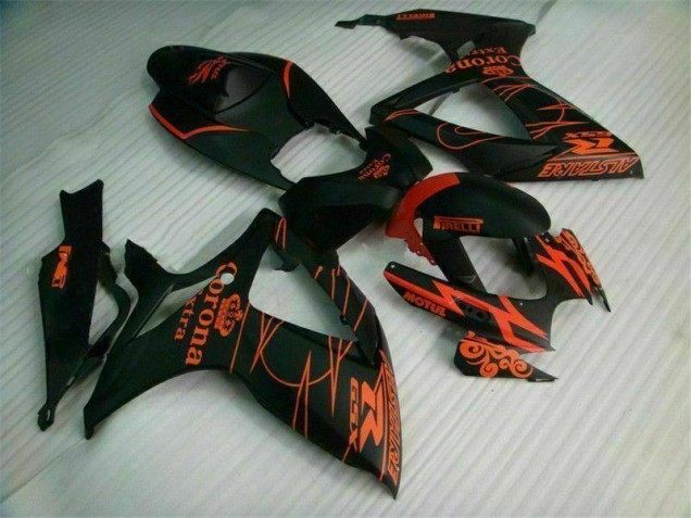 Affordable 2006-2007 Black Suzuki GSXR 600/750 Motorcycle Fairings Kits UK Affordable 2006-2007 Black Suzuki GSXR 600/750 Motorcycle Fairings Kits UK
