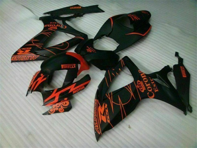 Affordable 2006-2007 Black Suzuki GSXR 600/750 Motorcycle Fairings Kits UK Affordable 2006-2007 Black Suzuki GSXR 600/750 Motorcycle Fairings Kits UK