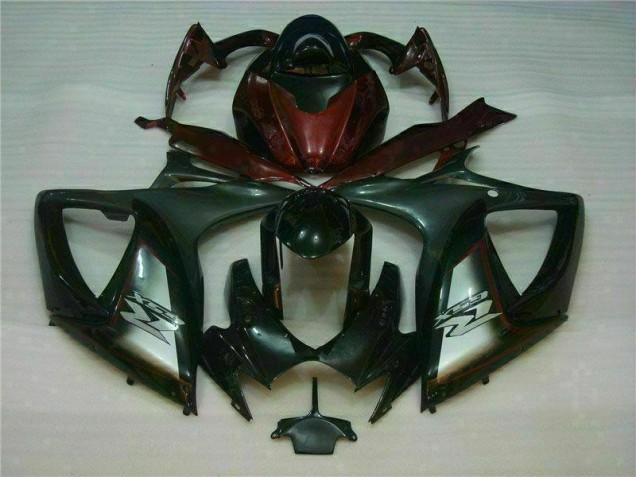 Affordable 2006-2007 Black Red Suzuki GSXR 600/750 Motorcycle Fairings UK Affordable 2006-2007 Black Red Suzuki GSXR 600/750 Motorcycle Fairings UK