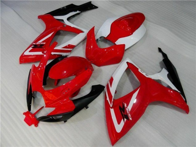 Affordable 2006-2007 Red White Suzuki GSXR 600/750 Motorbike Fairing UK Affordable 2006-2007 Red White Suzuki GSXR 600/750 Motorbike Fairing UK