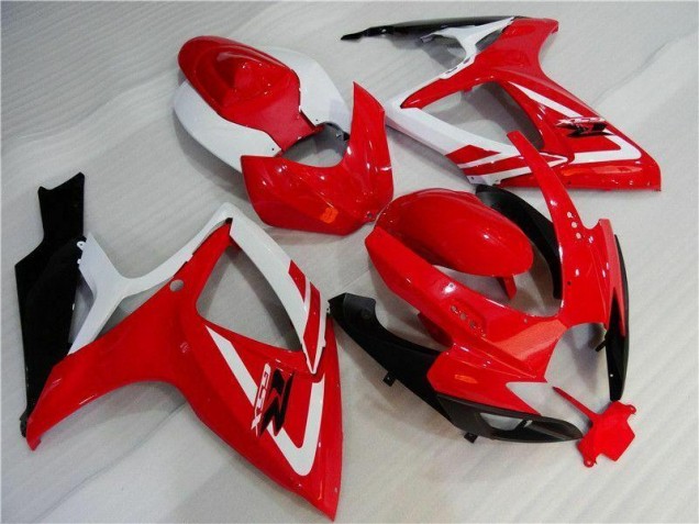 Affordable 2006-2007 Red White Suzuki GSXR 600/750 Motorbike Fairing UK Affordable 2006-2007 Red White Suzuki GSXR 600/750 Motorbike Fairing UK