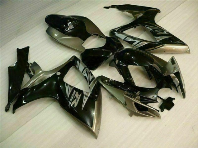 Affordable 2006-2007 Black Grey Suzuki GSXR 600/750 Motorcycle Replacement Fairings UK Affordable 2006-2007 Black Grey Suzuki GSXR 600/750 Motorcycle Replacement Fairings UK
