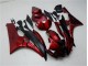 Affordable 2006-2007 Red Black Yamaha YZF R6 Bike Fairings UK