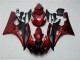 Affordable 2006-2007 Red Black Yamaha YZF R6 Bike Fairings UK