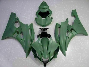 Affordable 2006-2007 Green Yamaha YZF R6 Motorcycle Fairings Kit UK