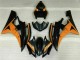 Affordable 2006-2007 Black Orange Yamaha YZF R6 Motorcycle Fairing UK