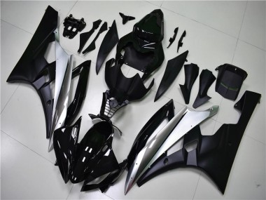 Affordable 2006-2007 Silver Black Yamaha YZF R6 Bike Fairing UK