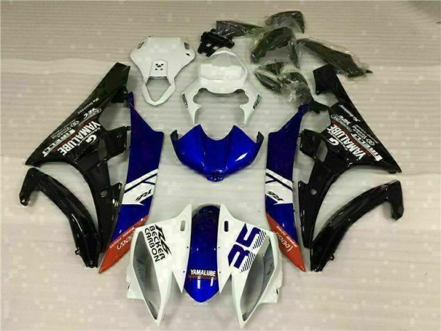Affordable 2006-2007 White Yamaha YZF R6 Motorbike Fairing Kits UK