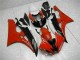 Affordable 2006-2007 Red Black Yamaha YZF R6 Motorcycle Fairings Kits UK