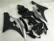 Affordable 2006-2007 Silver Black Yamaha YZF R6 Motorbike Fairing UK
