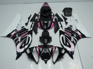 Affordable 2006-2007 Pink Star Yamaha YZF R6 Bike Fairings UK