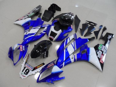 Affordable 2006-2007 Blue Sterilgarda Yamaha YZF R6 Motor Bike Fairings UK