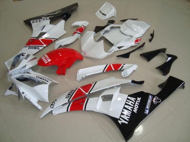 Affordable 2006-2007 Red White Black Yamaha YZF R6 Motor Fairings UK