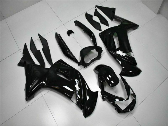 Affordable 2006-2008 Glossy Black Kawasaki EX650 Motorbike Fairings UK Affordable 2006-2008 Glossy Black Kawasaki EX650 Motorbike Fairings UK
