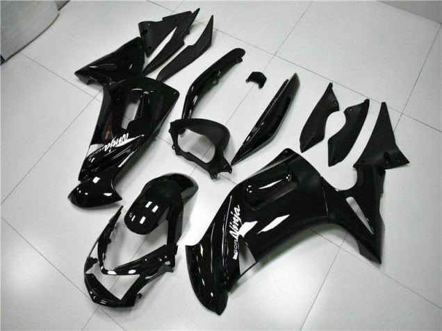 Affordable 2006-2008 Glossy Black Kawasaki EX650 Motorbike Fairings UK Affordable 2006-2008 Glossy Black Kawasaki EX650 Motorbike Fairings UK