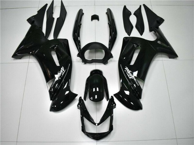 Affordable 2006-2008 Glossy Black Kawasaki EX650 Motorbike Fairings UK Affordable 2006-2008 Glossy Black Kawasaki EX650 Motorbike Fairings UK