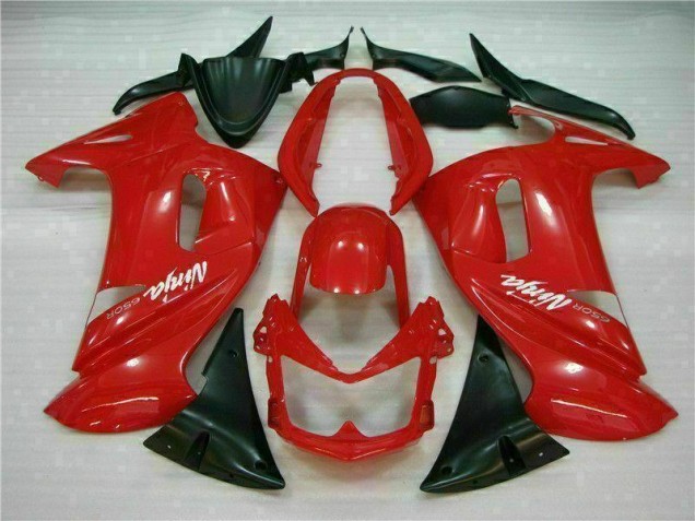 Affordable 2006-2008 Glossy Red Kawasaki EX650 Motorbike Fairing UK Affordable 2006-2008 Glossy Red Kawasaki EX650 Motorbike Fairing UK