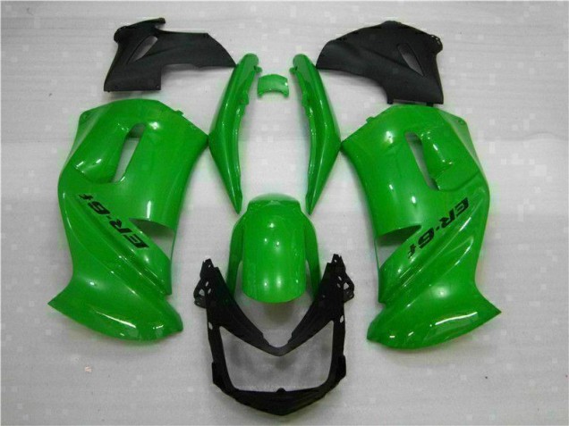 Affordable 2006-2008 Green Kawasaki EX650 Motorcycle Fairing Kit UK Affordable 2006-2008 Green Kawasaki EX650 Motorcycle Fairing Kit UK
