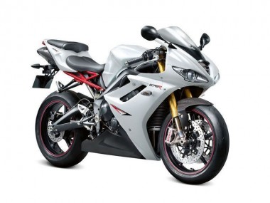 Affordable 2006-2008 White Black Triumph Daytona 675 Triple Motorbike Fairings UK