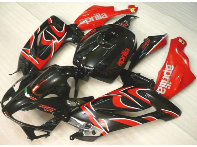 Affordable 2006-2011 Black Red Aprilia RS125 Motorcylce Fairings UK Affordable 2006-2011 Black Red Aprilia RS125 Motorcylce Fairings UK
