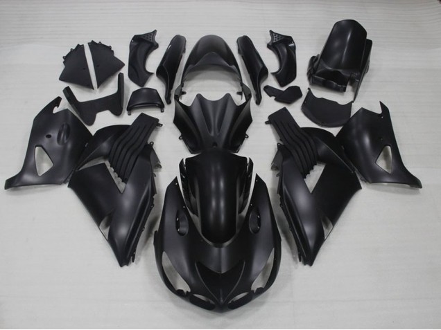 Affordable 2006-2011 Matte Black Kawasaki ZX14R ZZR1400 Motorcycle Fairing UK Affordable 2006-2011 Matte Black Kawasaki ZX14R ZZR1400 Motorcycle Fairing UK