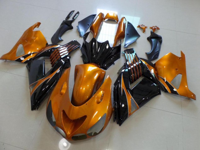 Affordable 2006-2011 Brown and Black No Sticker Kawasaki ZX14R ZZR1400 Motorcycle Fairing Kits UK Affordable 2006-2011 Brown and Black No Sticker Kawasaki ZX14R ZZR1400 Motorcycle Fairing Kits UK