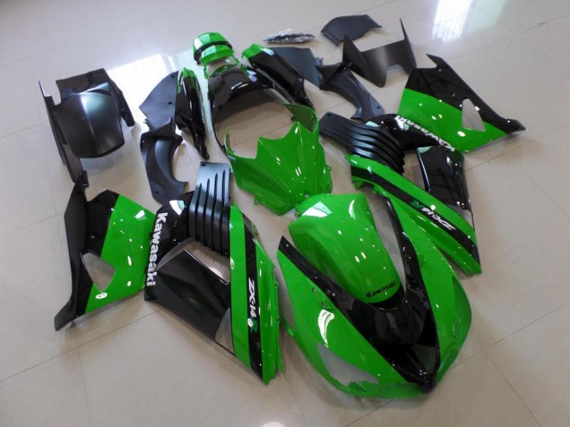 Affordable 2006-2011 Green and Black Kawasaki ZX14R ZZR1400 Bike Fairing Kit UK Affordable 2006-2011 Green and Black Kawasaki ZX14R ZZR1400 Bike Fairing Kit UK